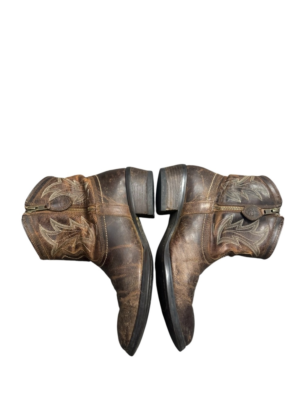 Ariat Billie Distressed Western Cowboy Boots 7.5 - Picture 3 of 6